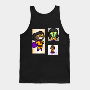 Halloween Superhero Sticker Pack Tank Top